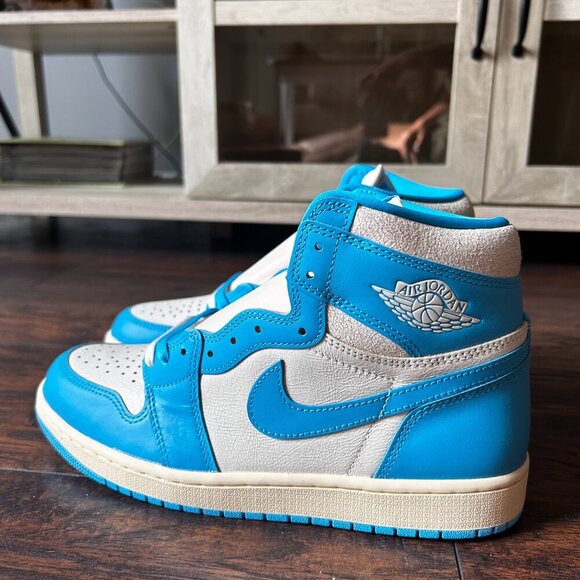 Size 9 - Air Jordan 1 Retro OG High UNC Reimagined DS NEW - Picture 2 of 8